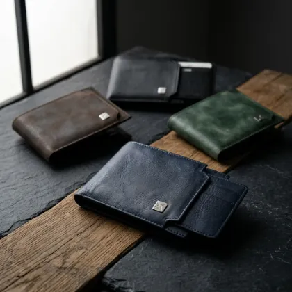 OnlyOneWay to Exit Leather Wallet